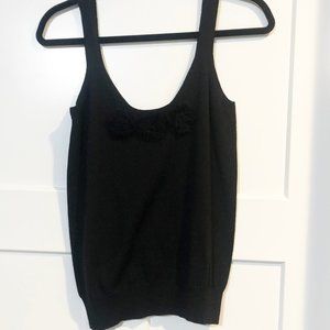 J. Crew Black Wool Tank